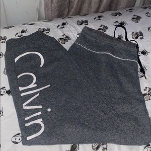 Gray Calvin Klein Sweatpants